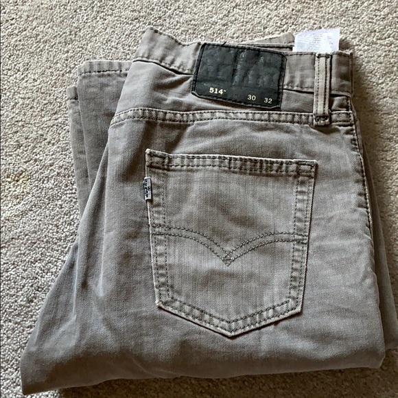Mens Levis Grey Jeans 